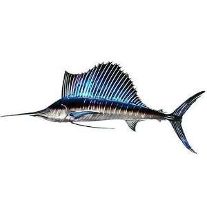  Sailfish Metal Wall Sculpture