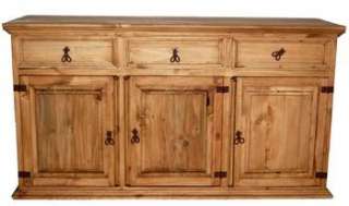 Honey Rustic Cabinet Sideboard MDR03 CC 3B  