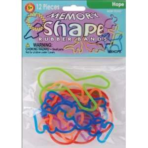  Memory Shaped Rubber Bands 12/Pkg Hope Baby