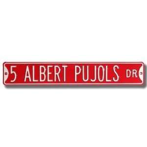  St. Louis Cardinals Albert Pujols Drive Sign Sports 