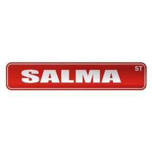   SALMA ST  STREET SIGN NAME