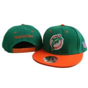  NFL Miami Dolphins Mitchell Ness Snapback Hat