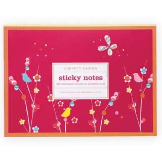  Confetti Garden Sticky Notes (9780735321212) Galison 