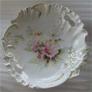 RS PRUSSIA CABINET PLATE BOWL SUPERB EARLY 1880S  