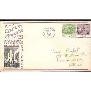  Scott # 728 29 Dearborn Engraving (52b) First Day Cover 