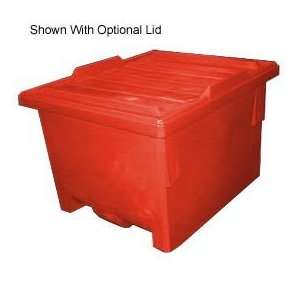  Nesting Pallet Container 50x40x33 1000 Lb Cap. Red 