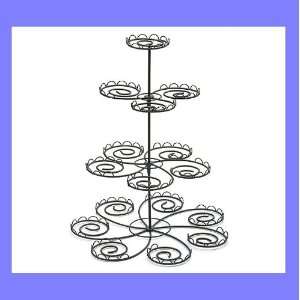   Swirl Cupcake Holder Great Cake Stand For Parties Holds 16 cupcakes