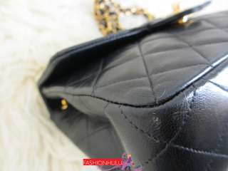 Authentic CHANEL Vintage Large Mini Flap Shoulder Bag Handbag  