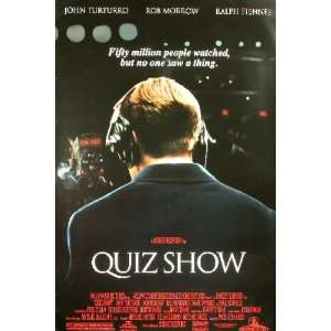 Quiz Show 1994   Original 27x40 Movie Poster   Ralph 