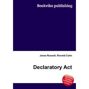 Declaratory Act [Paperback]