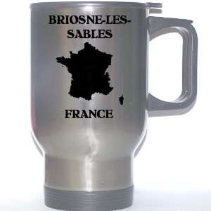  France   BRIOSNE LES SABLES Stainless Steel Mug 