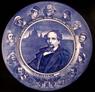 Royal Doulton CHARLES DICKENS CHARACTERS Plate c1908  