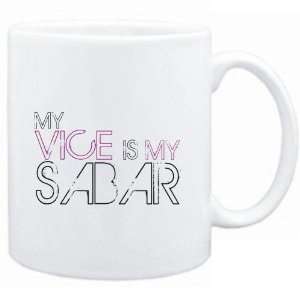  Mug White  my vice is my Sabar  Instruments