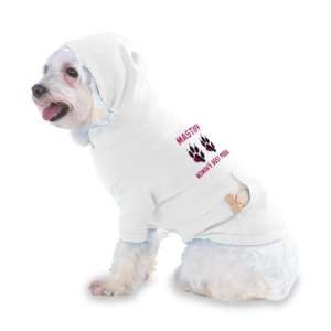  MASTIFF WOMANS BEST FRIEND Hooded T Shirt for Dog or Cat 