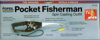POPEIL Pocket Fisherman Casting Outfit New in box RONCO  