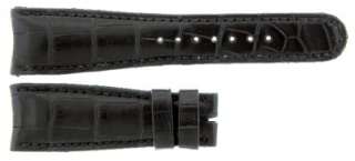 New Roger Dubuis H40 Short Black Leather Strap  