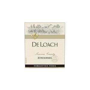  Deloach Zinfandel Forgotten Vines 2007 750ML Grocery 