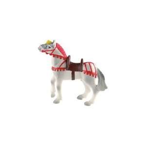  Bullyland Medieval White Horse Toys & Games