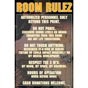  Room Rulez Poster 24323 Patio, Lawn & Garden