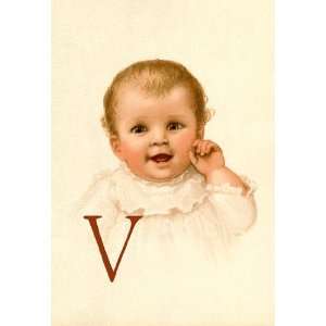 Baby Face V 28x42 Giclee on Canvas