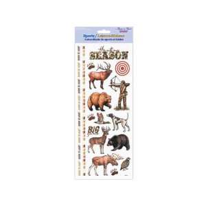  Forever In Time Clear Sticker, Big Game Hunter, 5 Inch x 