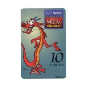   10m Disneys Mulan (Nestles Promotion) Mushu The Demoted One Dragon