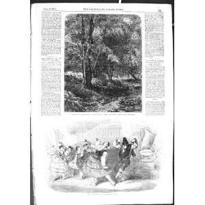    1855 Spanish Dancers Newmarket Theatre Fallow Deer