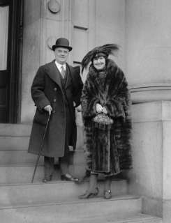 1922 photo Mr. & Mrs. Wm. H. Rohrer, 1/26/22  