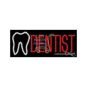  Dentist Logo LED Business Sign 11 Tall x 27 Wide x 1 