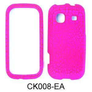  PHONE COVER FOR SAMSUNG TRENDER M380 RUBBERIZED HOT PINK 