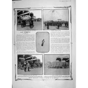  1906 MILITARY BALLOON MILAN SANATORIUM MIDHURST EDWARD 