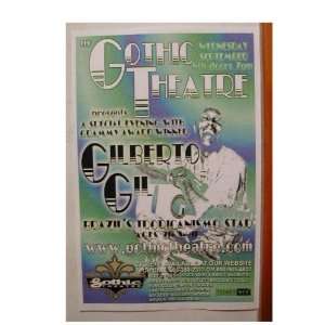  Gilberto Gil Handbill Denver poster 