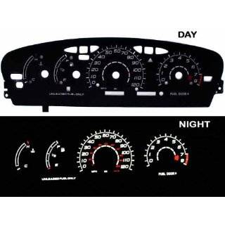   rpm black indiglo glow gauge 95 96 97 98 99 by high performance parts