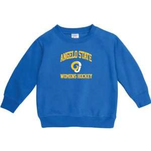  Angelo State Rams Royal Blue Toddler Womens Hockey Arch 