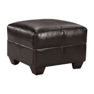  Royal Leather Prestige Leather Ottoman