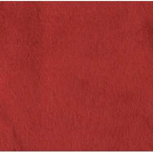  60 Wide Sheared Beaver Faux Fur Fabric Red By The Yard 