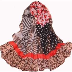   , 60% polyester RED scarf, fashion shawl, new design scarves Beauty