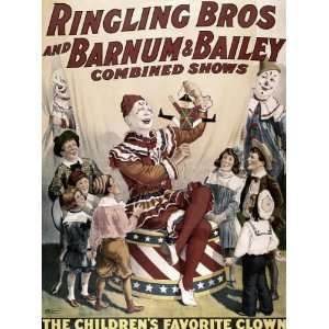  Barnum & Bailey   Childrens Favorite Clown Arts, Crafts 