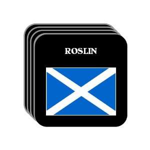  Scotland   ROSLIN Set of 4 Mini Mousepad Coasters 