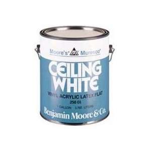  Benjamin Moore Qt Muresco Ceiling Paint White