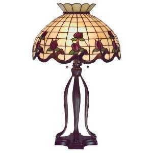  Rosebud Ribbon Table Lamp