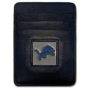 Detroit Lions Executive Leather Money Clip/Card Holder   NFL Football 