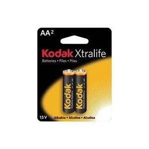  Kodak Xtralife Xlaa2 Alkaline Batteries (AA 2 batteries 