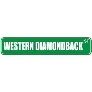   WESTERN DIAMONDBACK ST  STREET SIGN