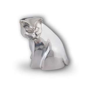  Silver Cat Contemporary Sculpture