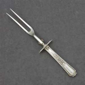 Ancestral by 1847 Rogers, Silverplate Carving Set Fork  