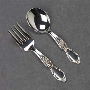  Victorian Rose by Rogers & Bros., Silverplate Baby Spoon 