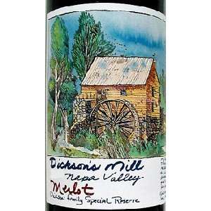  Dicksons Mill Merlot 2009 750ML Grocery & Gourmet Food