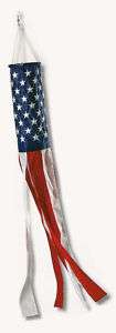   American Flag 3D WIND SOCK *MADE IN U.S.A* NEW Stars & Stripes Deva