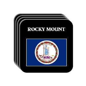  US State Flag   ROCKY MOUNT, Virginia (VA) Set of 4 Mini 